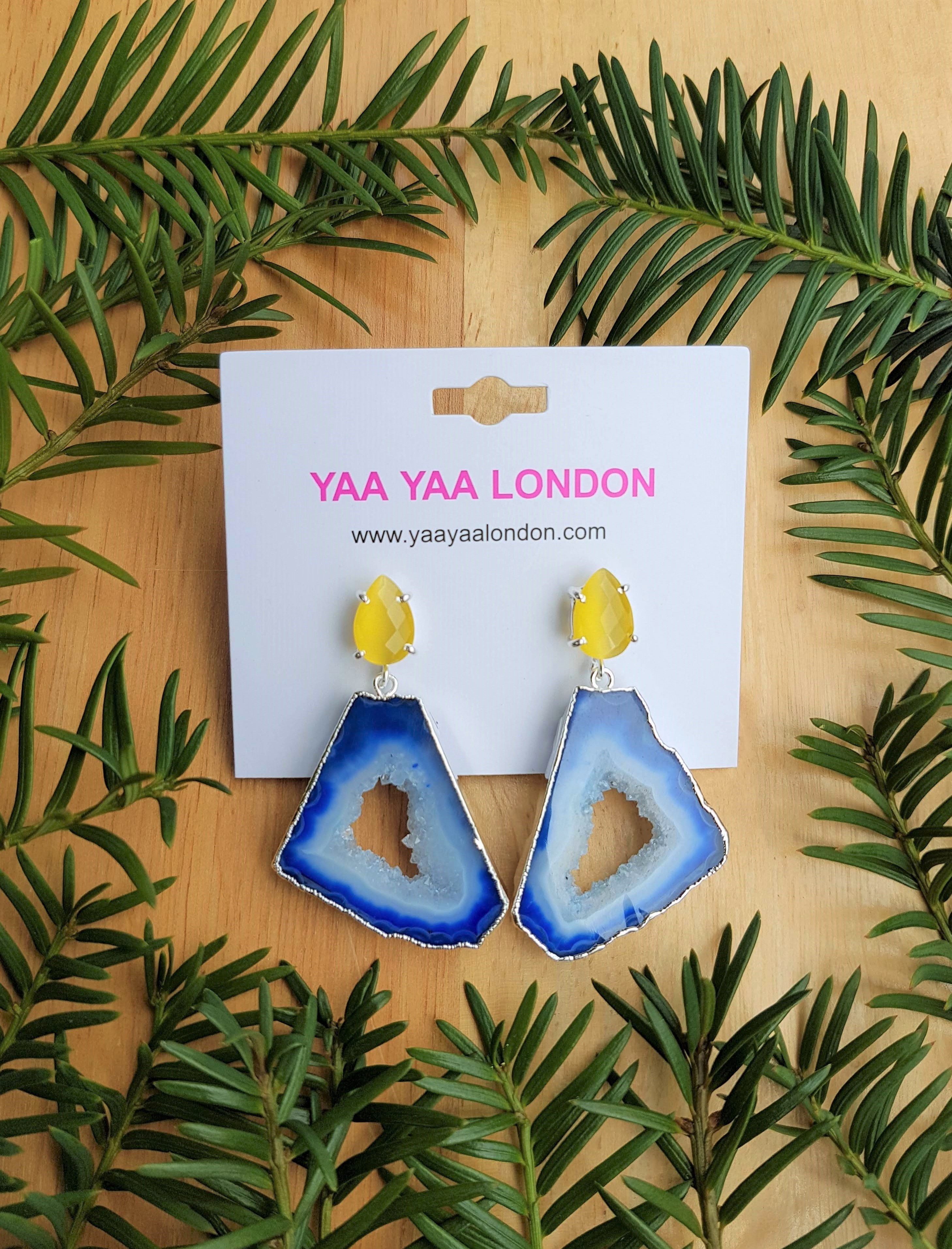 YAA YAA LONDON YYL LUXE GEMSTONE EARRINGS (12)
