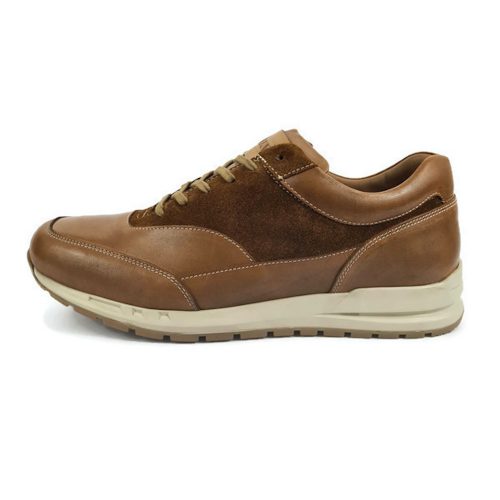 Tan leather Men's Sneaker