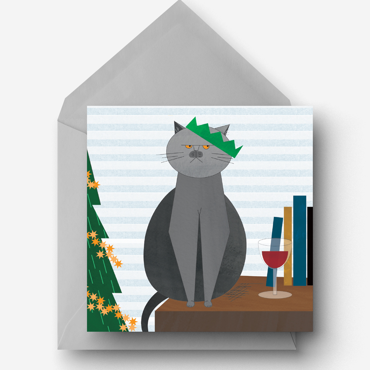 EllieGoodIllustration_XmasBritBlue_card