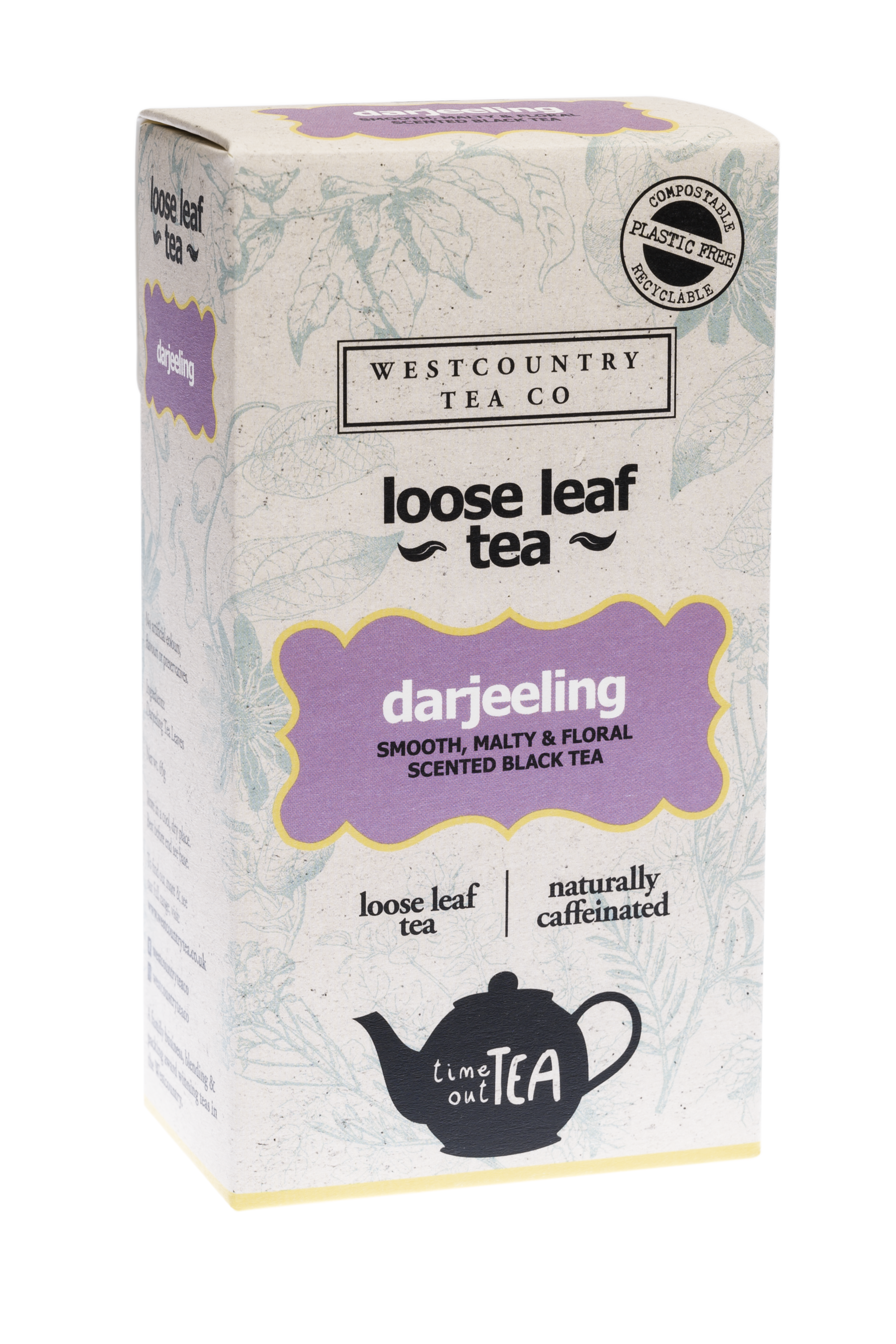Darjeeling Loose Leaf Time Out Tea Westcountry Tea Co. Darjeeling Loose Leaf Tea
