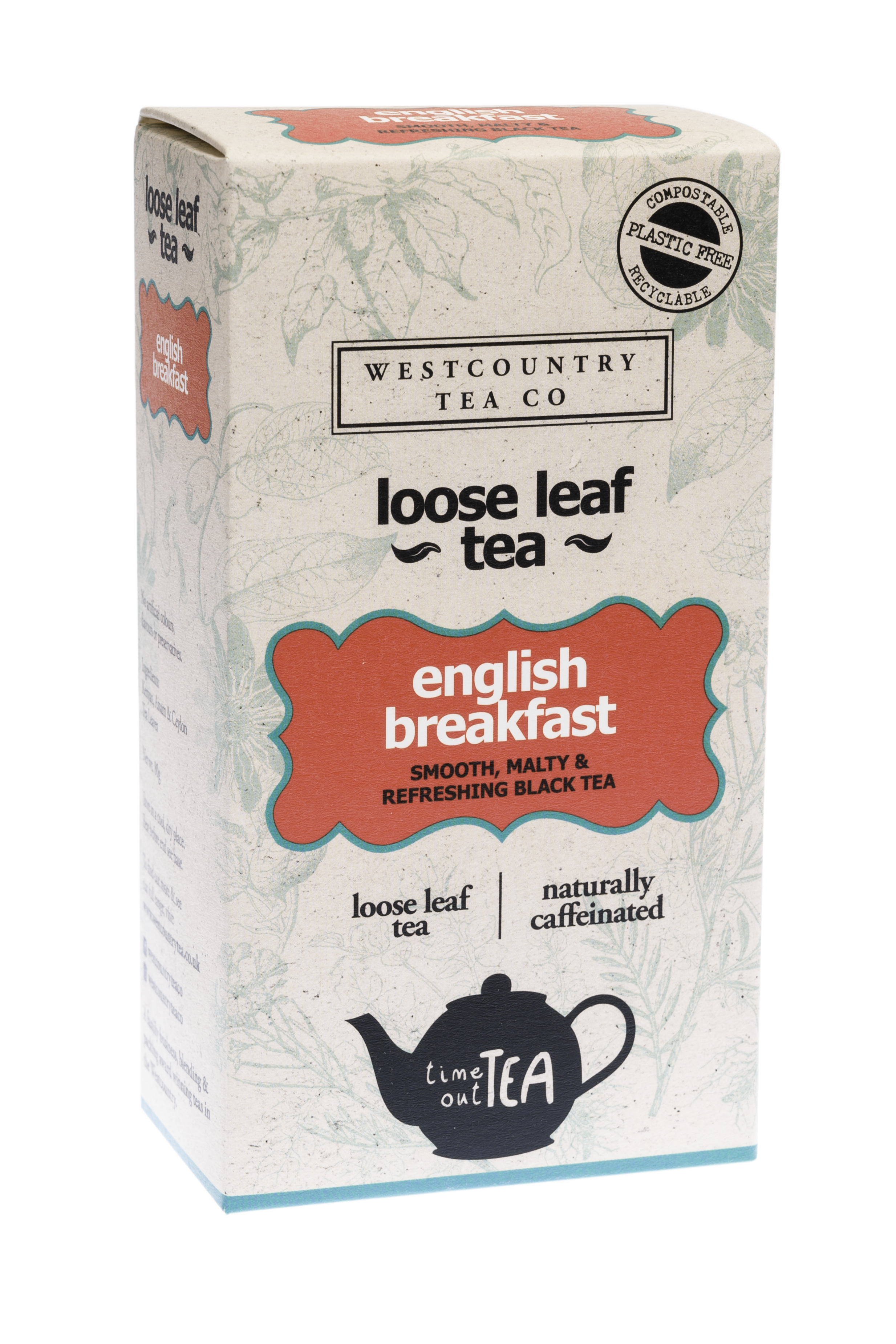 English Breakfast Loose Leaf Time Out Tea Westcountry Tea Co. English Breakfast Loose Leaf Tea