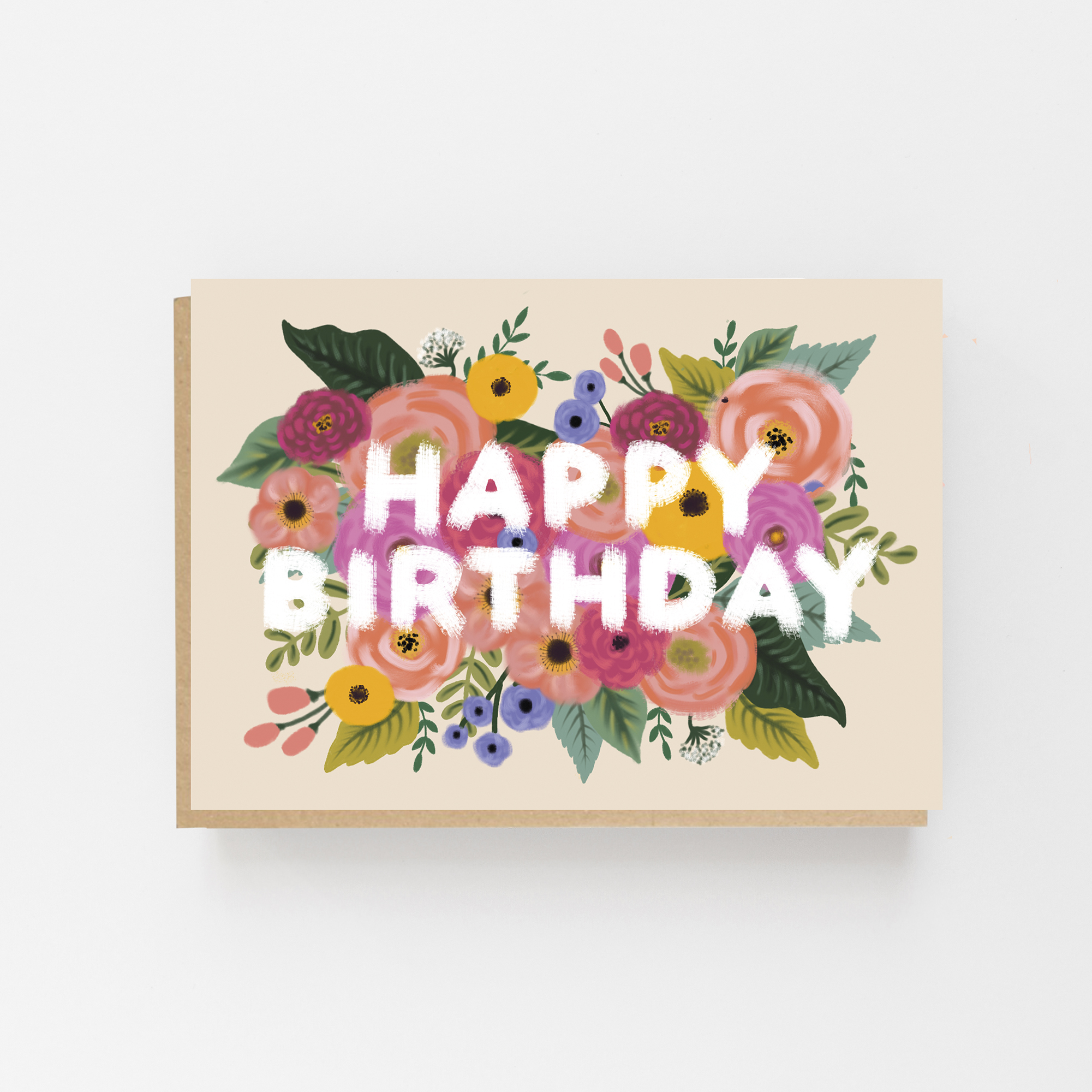 LPC-HB17 HB Colourful Floral Vinatge