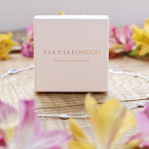 gift box with gemstone jewellery