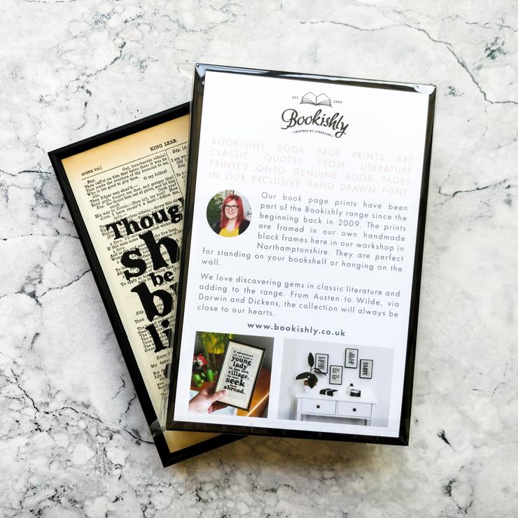 cello wrapped book page