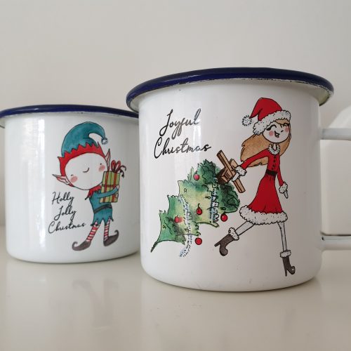 candle in a cup festive set