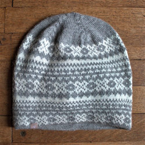 Alpaca Fair Isle Hat