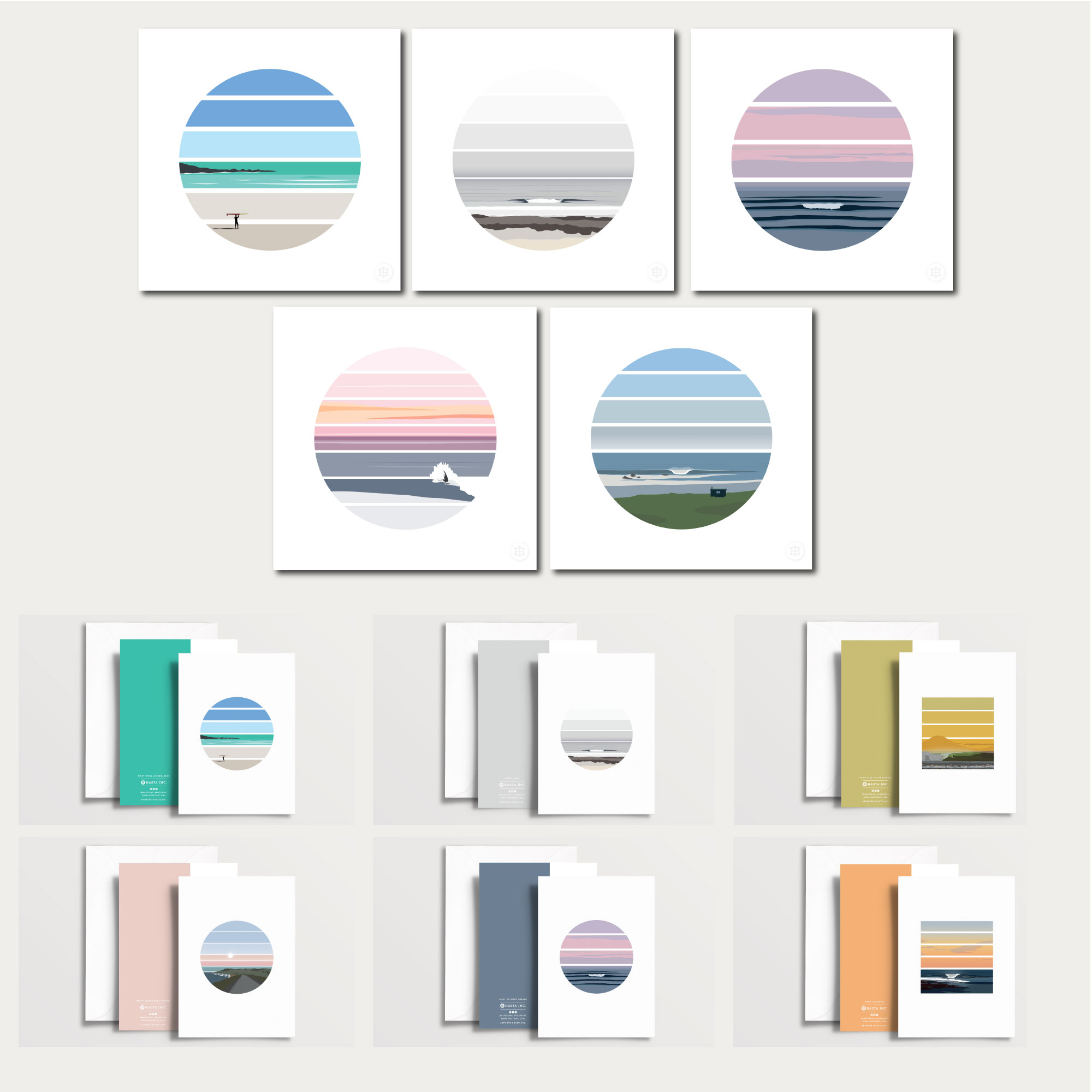 Hasta-Inc-Art-Print-and-Card-Bundle