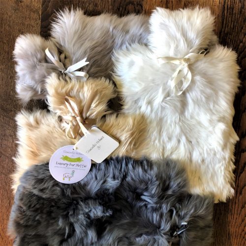 Alpaca Fur Hot Water Bottle