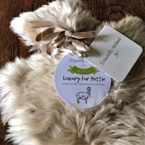 Alpaca Fur Hot Water Bottle