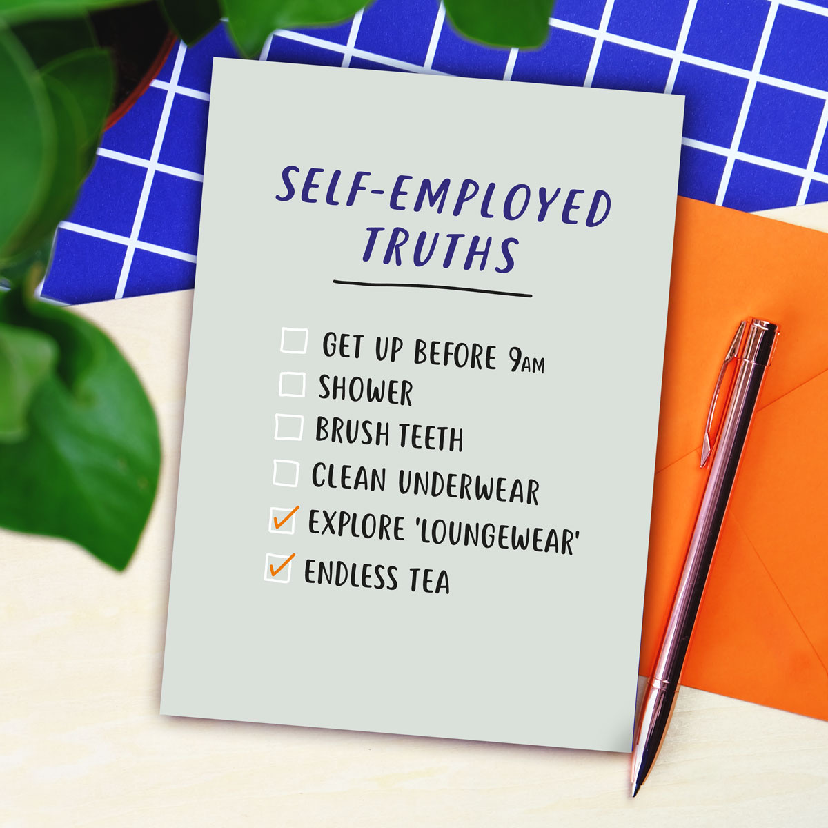 Self-Employed-truths-leaving-card_