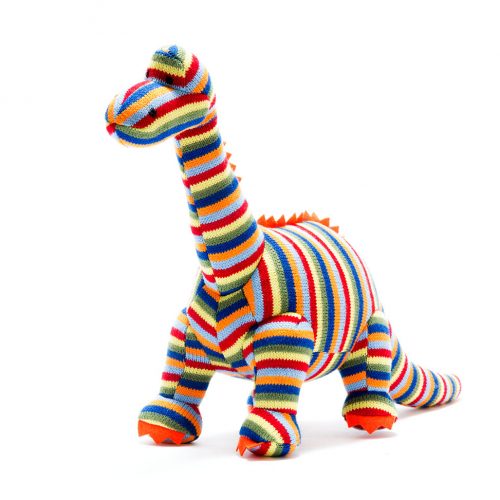 stripe diplodocus toy