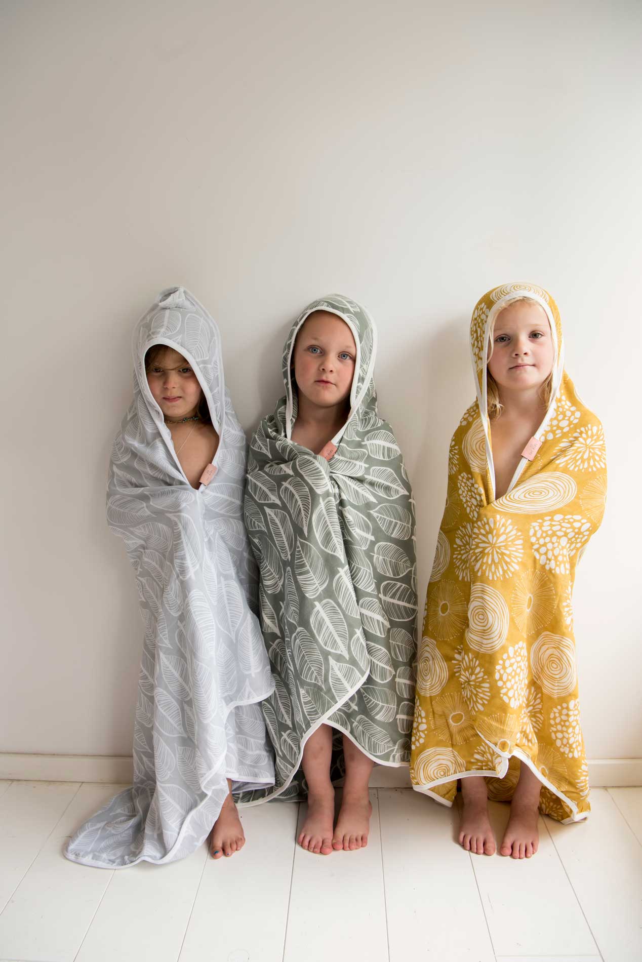 Witlof for kids wrappers /bathcapes