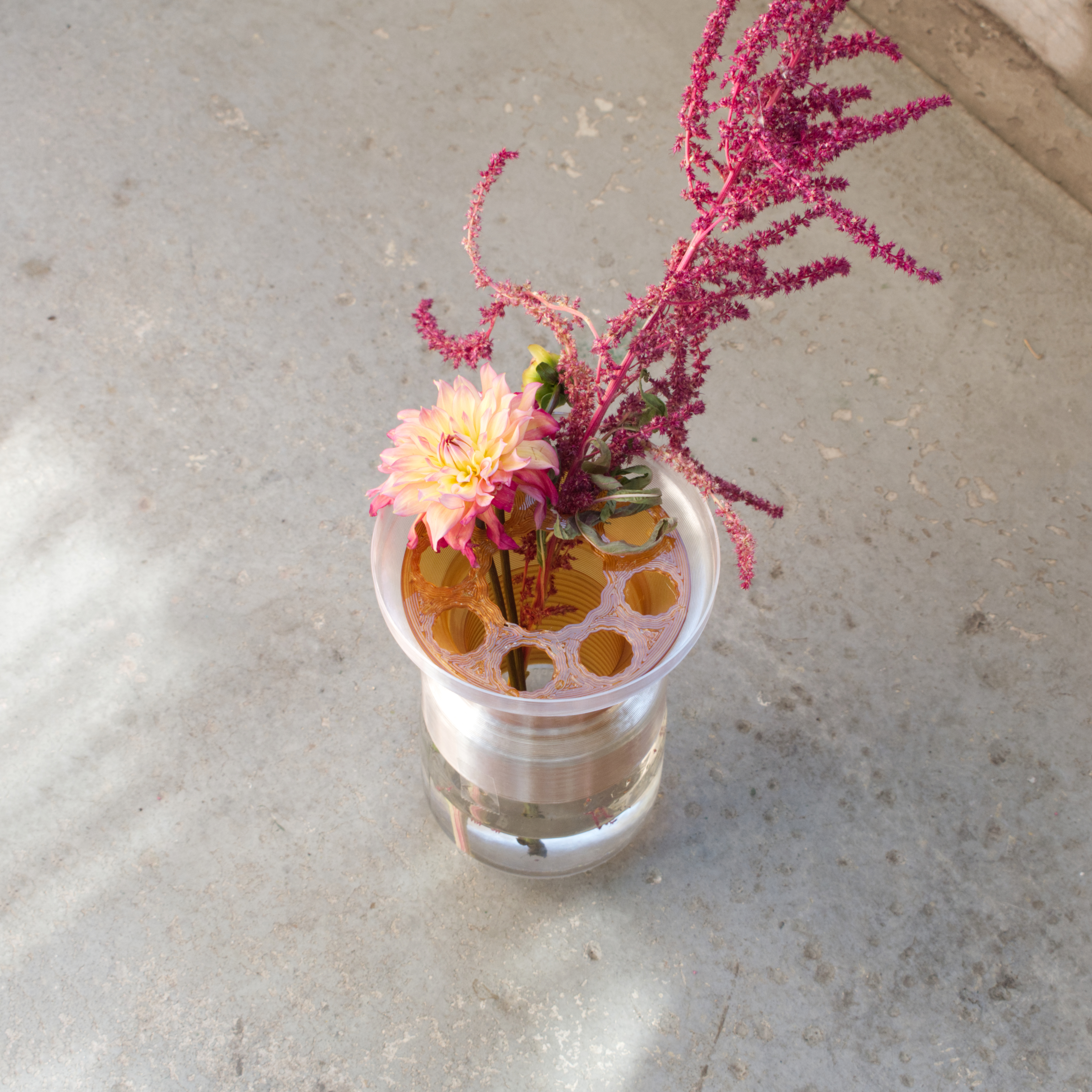 warren-laetitia-design-objets-impression-3D-printing-vases-mimo-fleurs-bouquet-flowers-bocal-bocaux-jars-recycle-reuse-ambre-amber-6