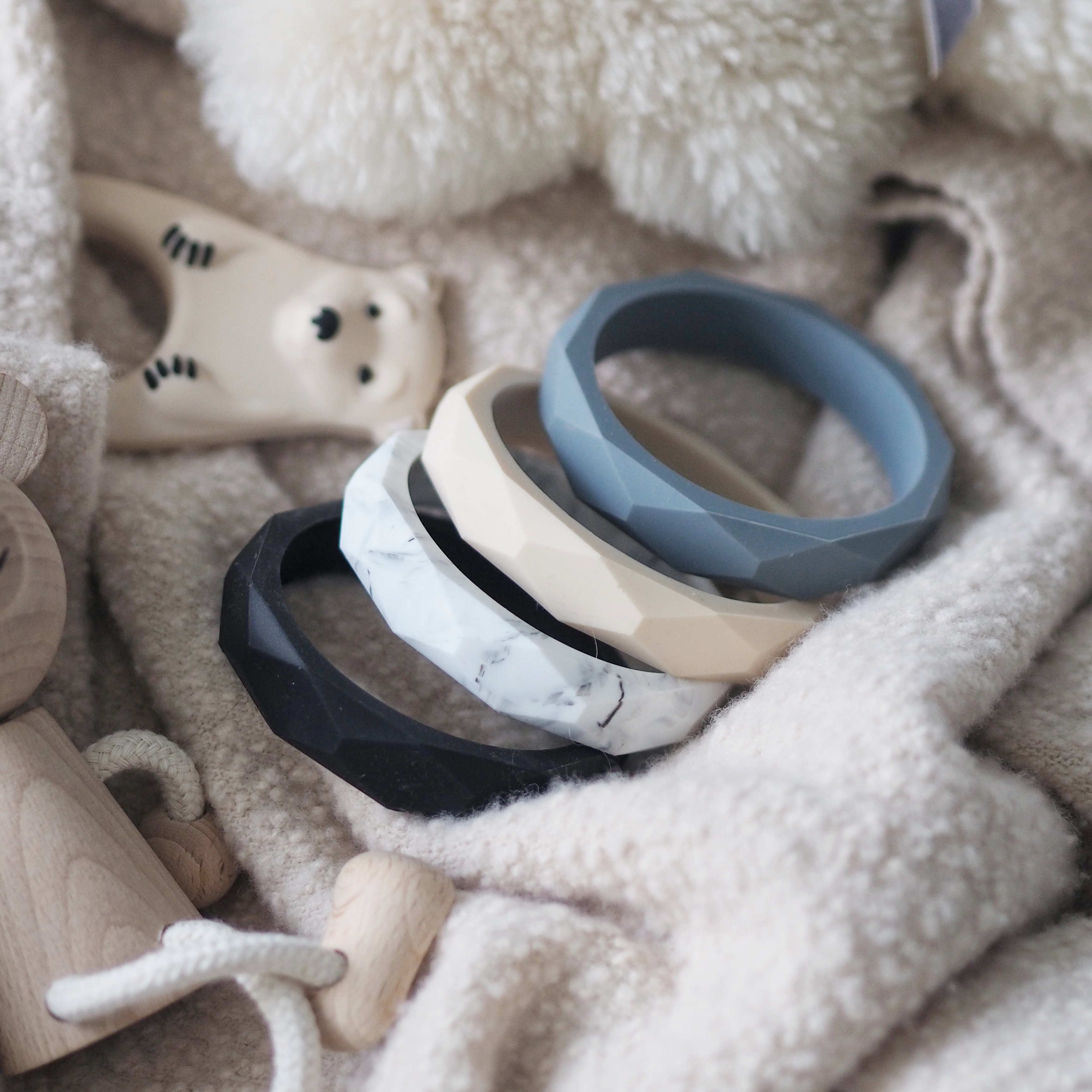 East London Baby Co teething bangle East London Baby Co teething bangle