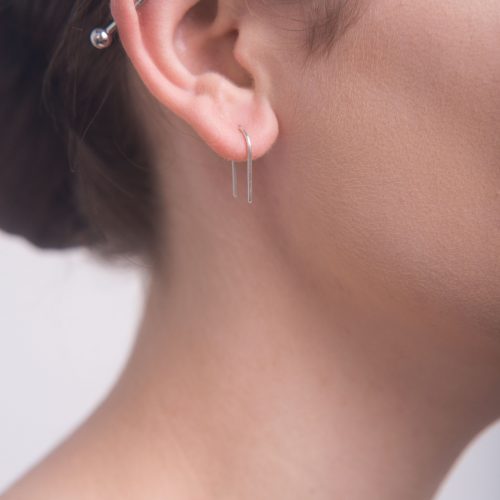 small arch ear pins