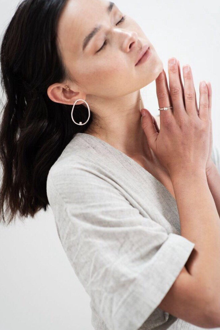 Oval Bobble Studs Oval Bobble Studs