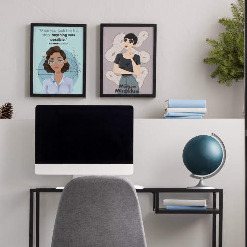 Women in STEM Wall Art by Another Wild Story