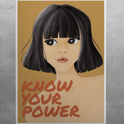 Know your power2 Wall Art by Another Wild Story