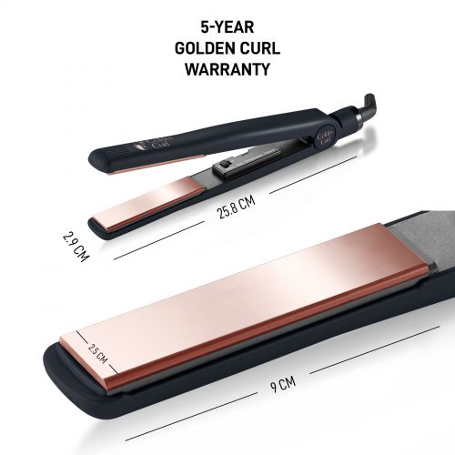 Golden Curl GL829 Rose Gold Straightener