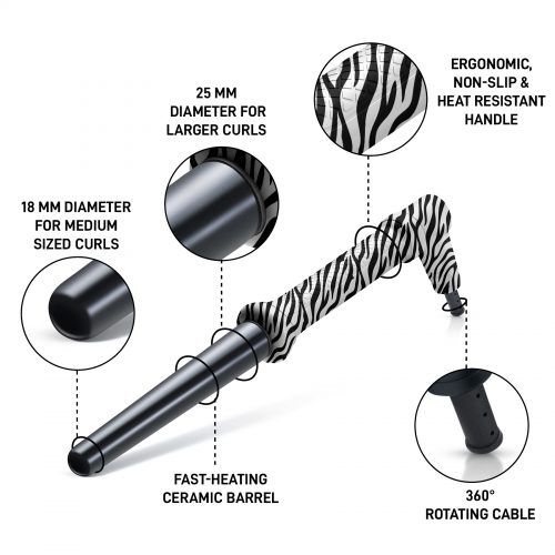Golden Curl GL506 The Zebra Curler