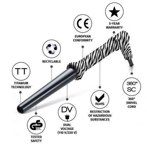 Golden Curl GL506 The Zebra Curler