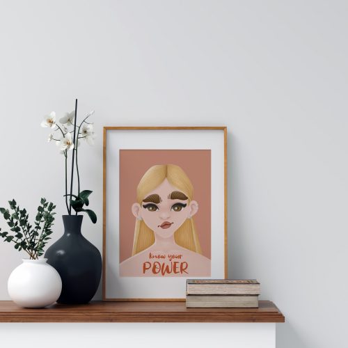 Know your power2 Print by Another Wild Story