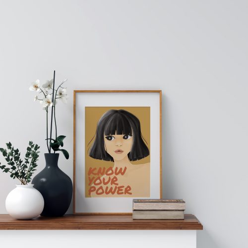 Know your power2 Print by Another Wild Story