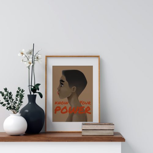 Know your power1 Print by Another Wild Story