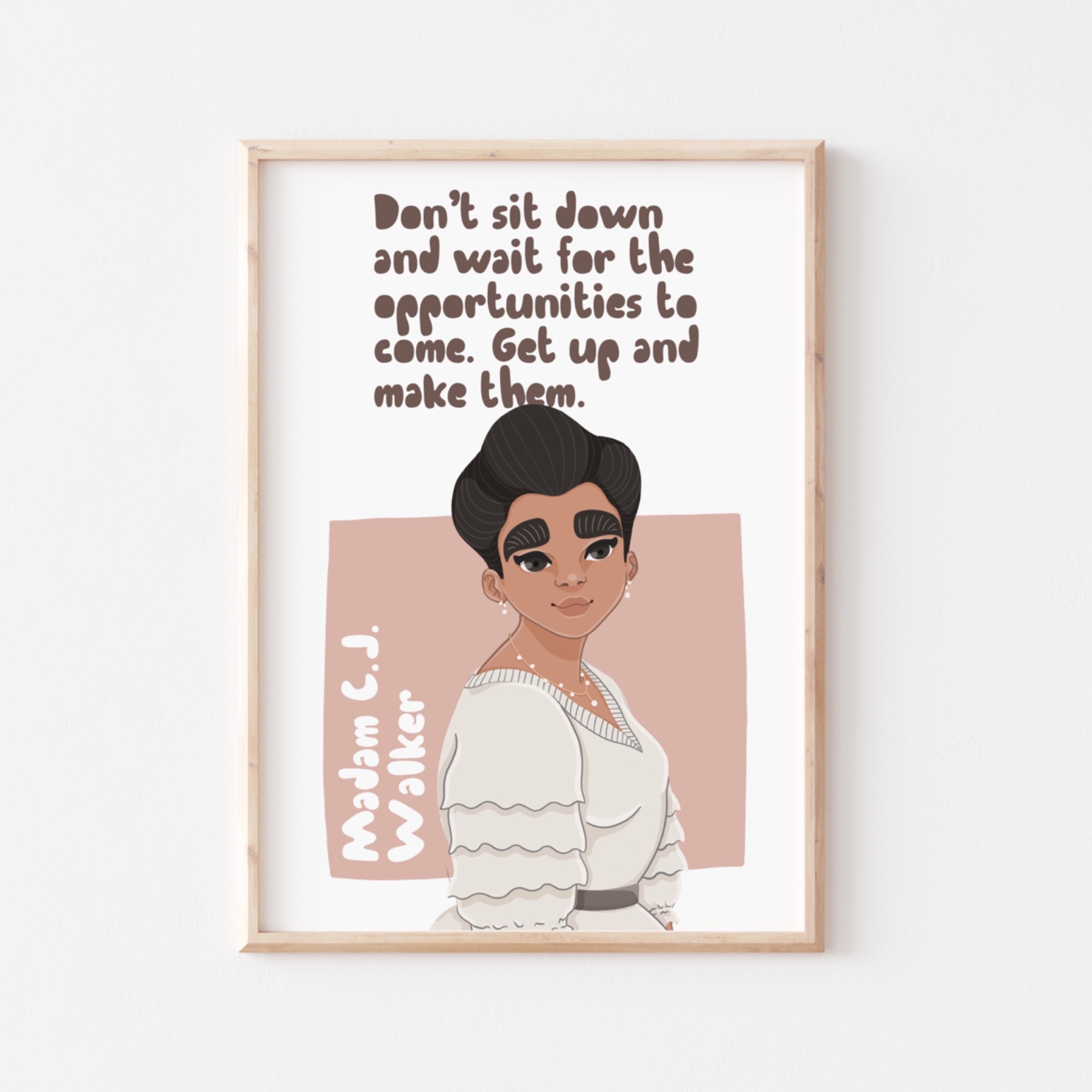 Madam CJ Walker Wall Art Madam CJ Walker Wall Art