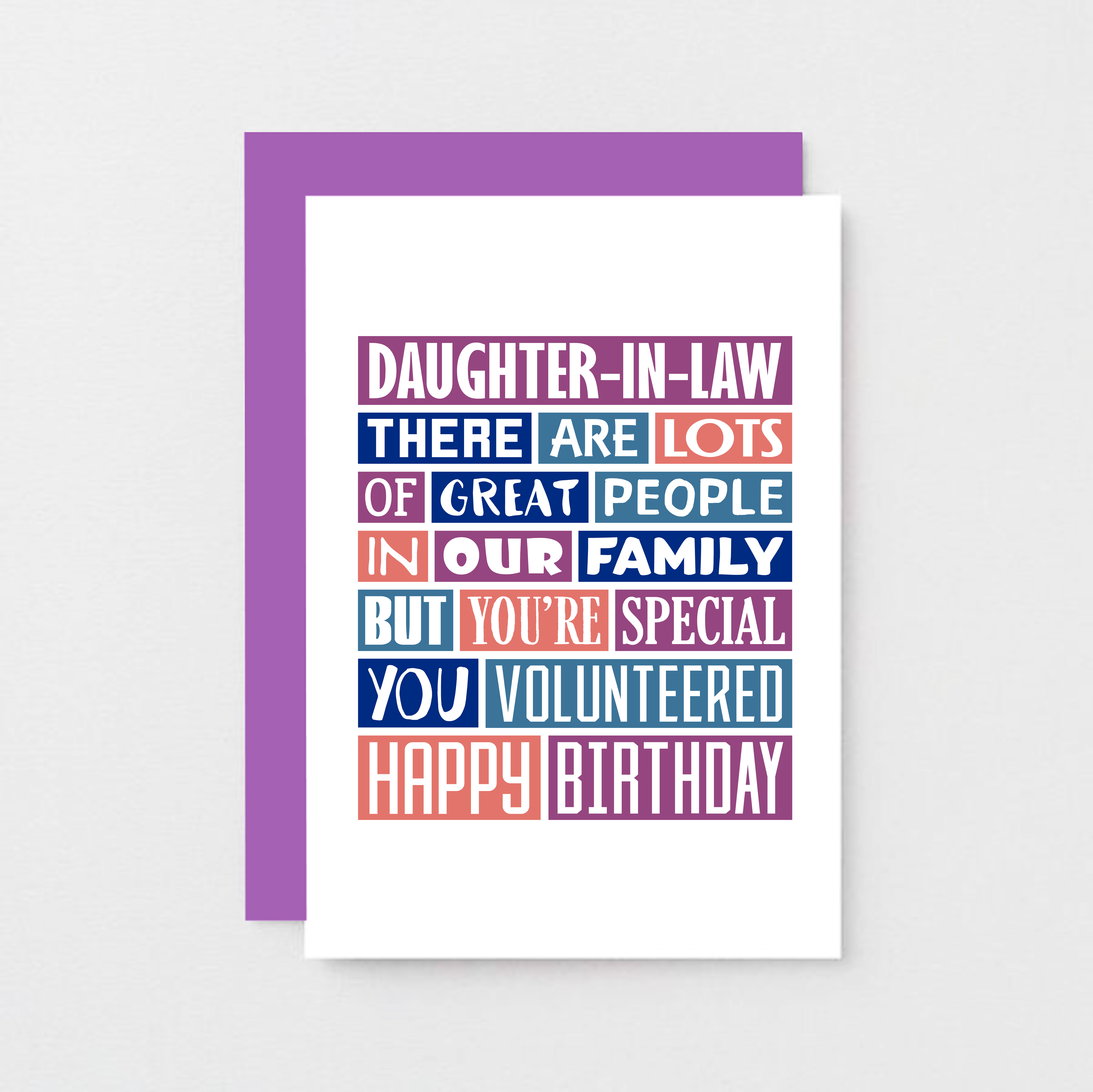 SixElevenCreations-Daughter-In-Law Card-SE0343A6-Purple