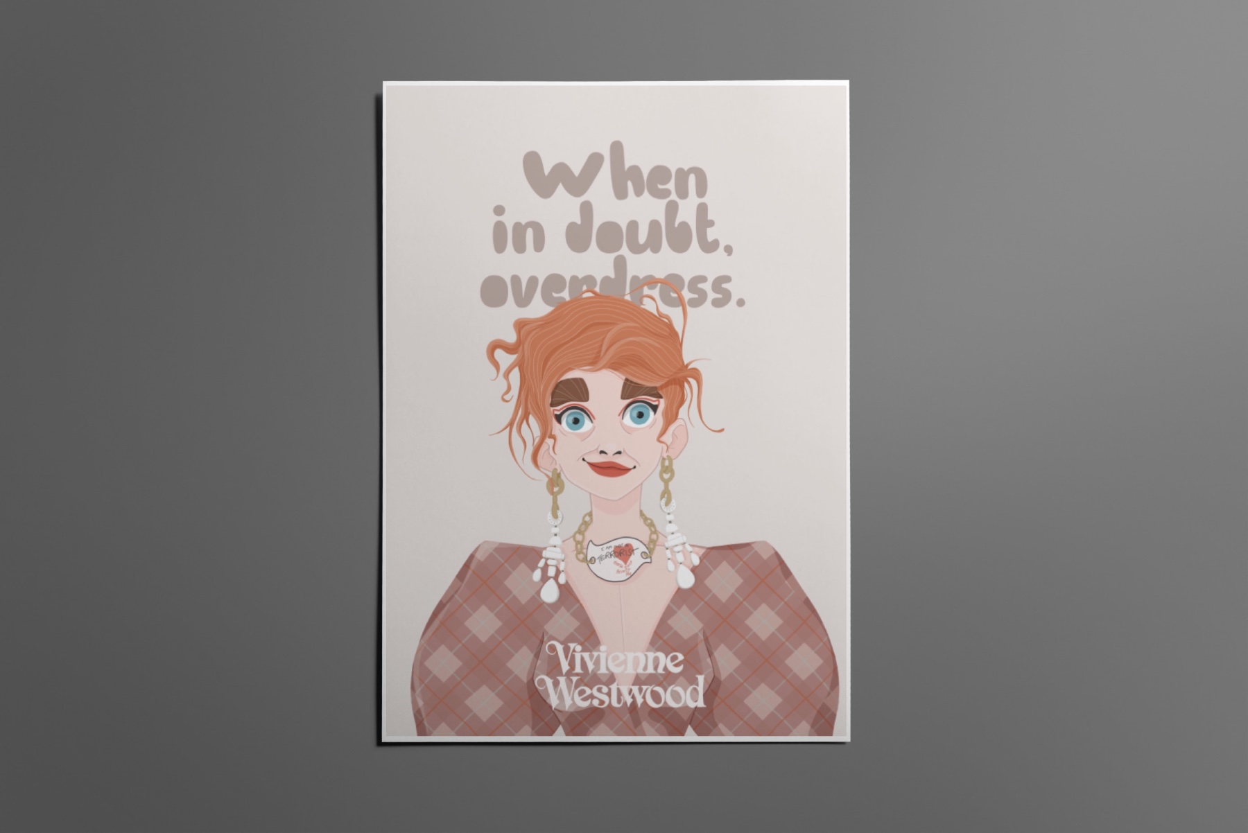 Vivienne Westwood Wall Art by Another Wild Story Vivienne Westwood Wall Art by Another Wild Story