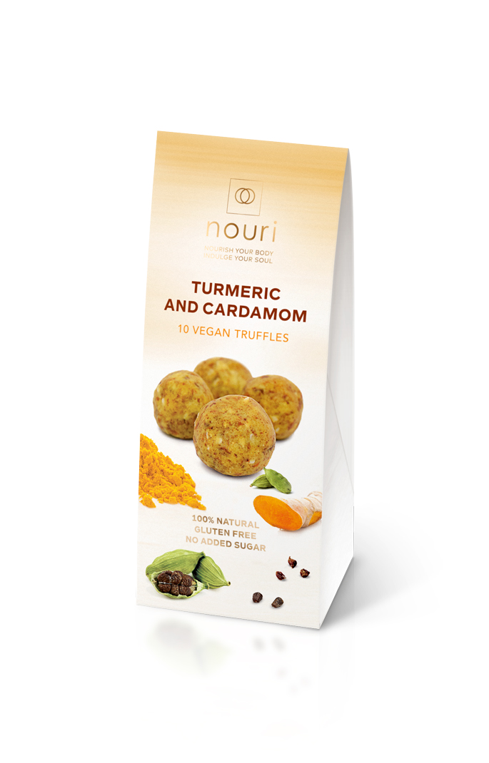 10 Turmeric & Cardamom vegan truffles nouri 10 Turmeric & Cardamom vegan truffles nouri