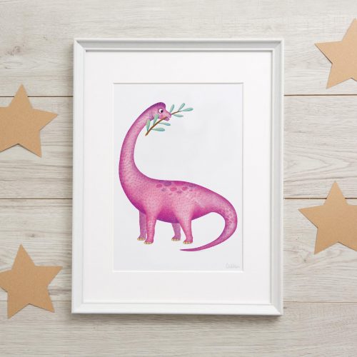 Brachiosaurus poster cutout