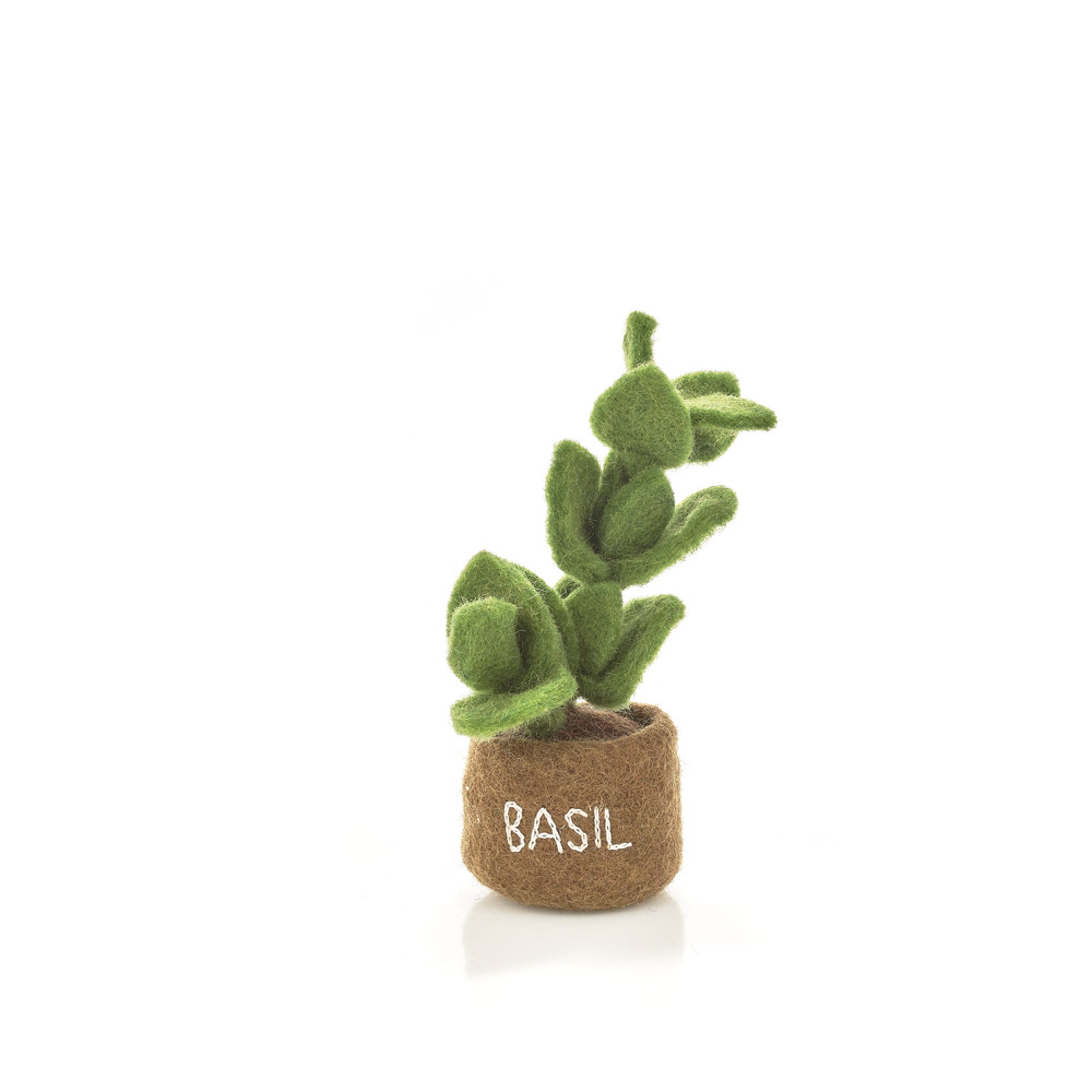 Handmade_Felt_Herbs_Standing_Decoration_Basil