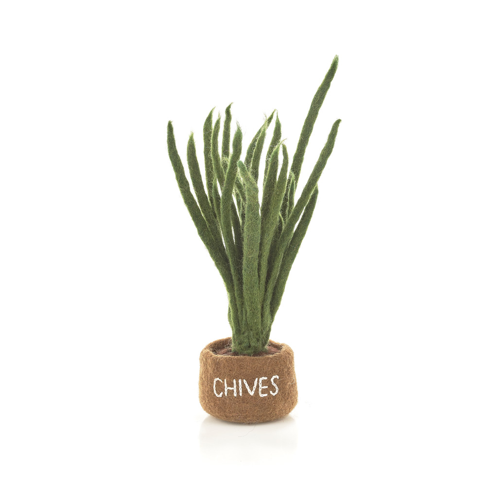Handmade_Felt_Herbs_Standing_Decoration_Chives