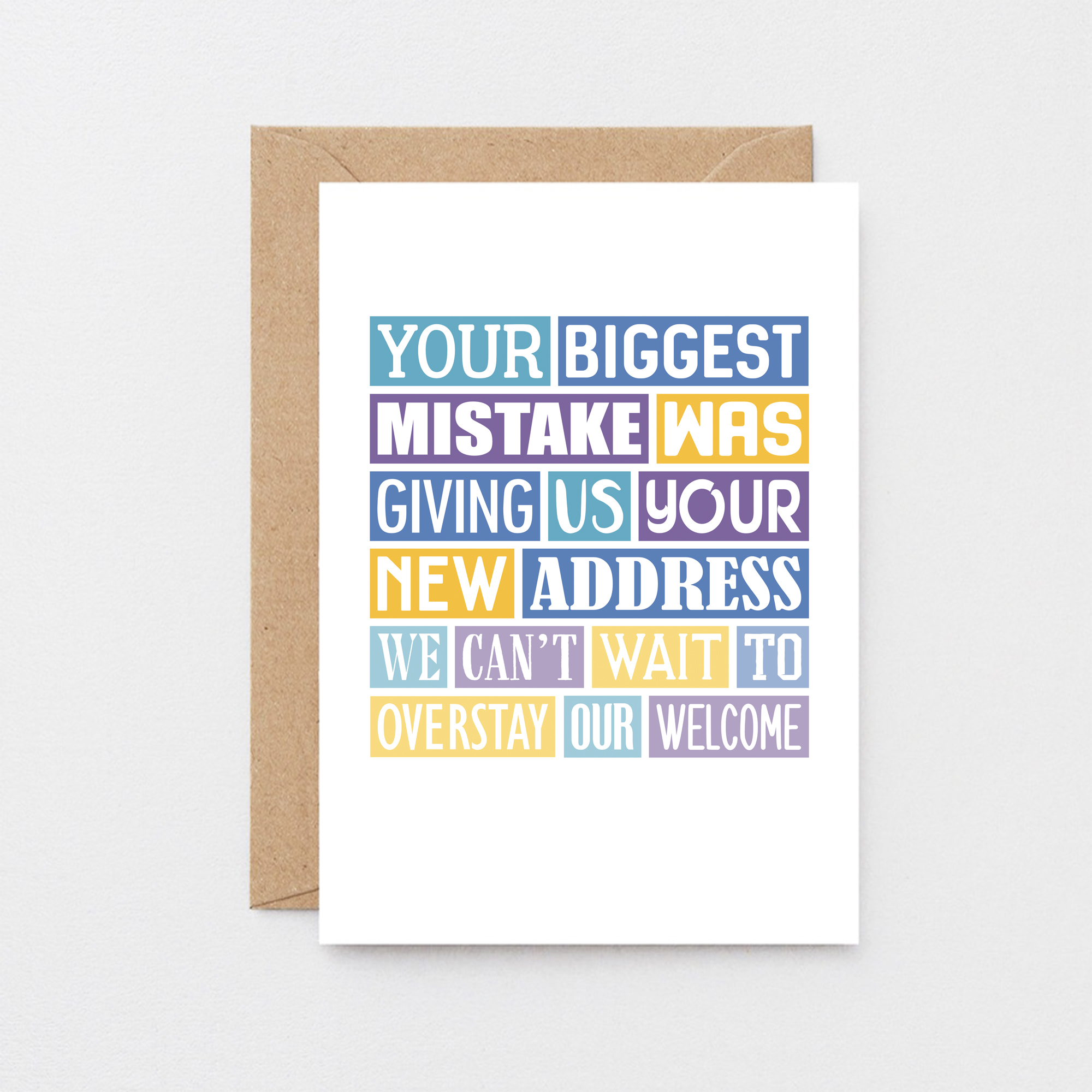 SixElevenCreations-New House Card-SE0316A6-Kraft