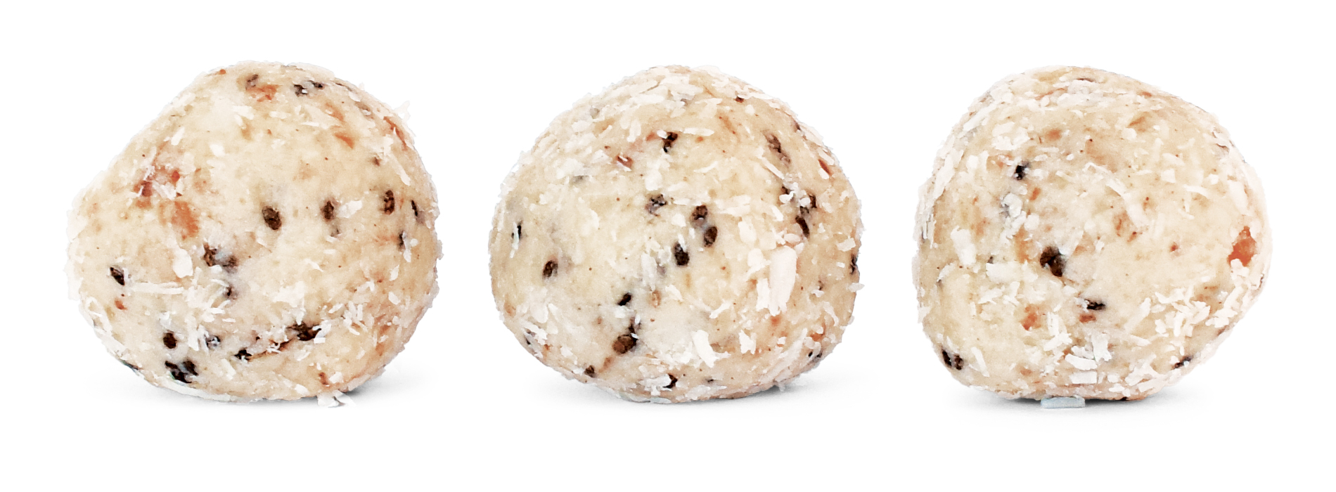 3 Coconut and Chia truffles 3 Coconut and Chia truffles