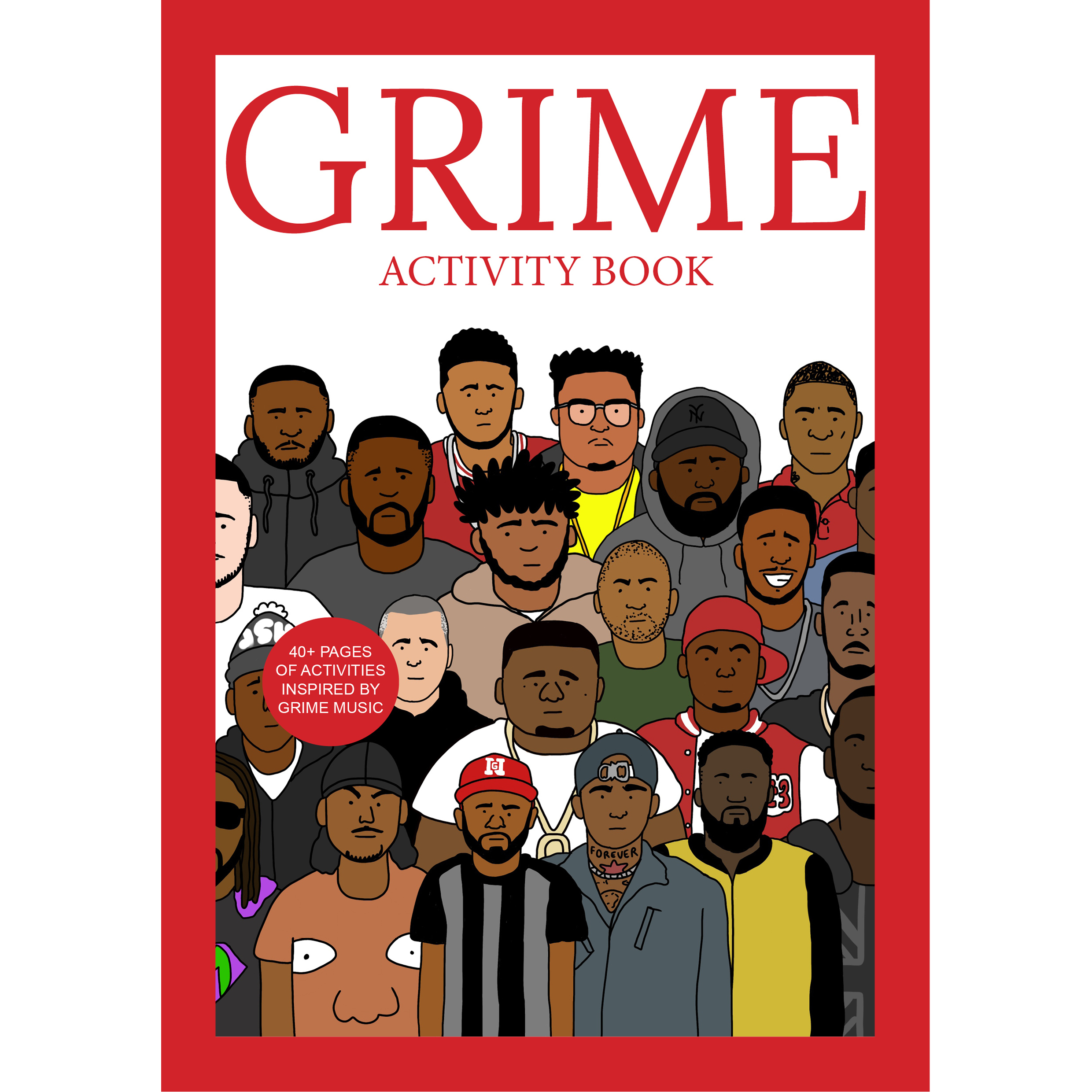 grime activity book square cover