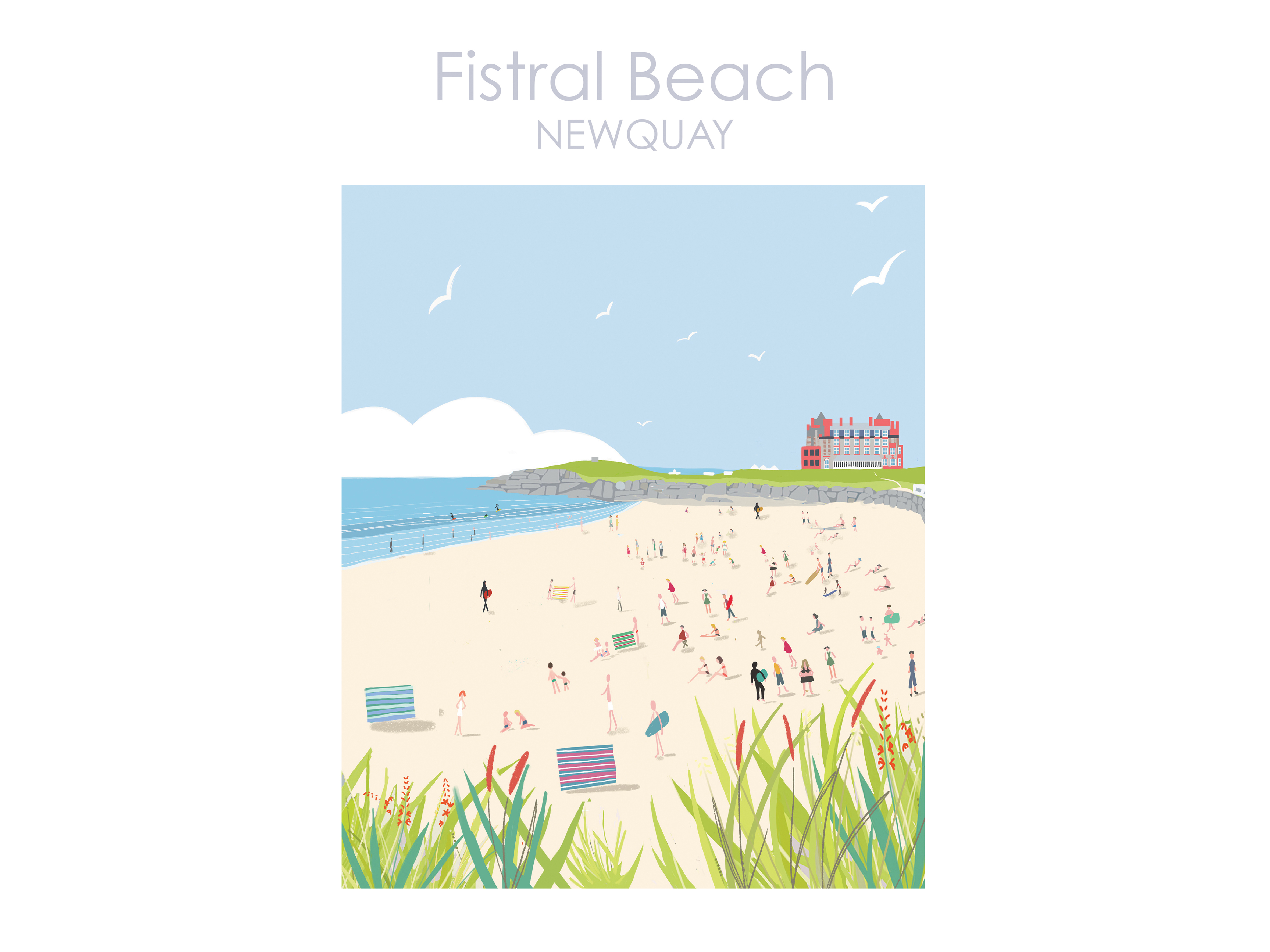 FISTRAL BEACH Print noths copy