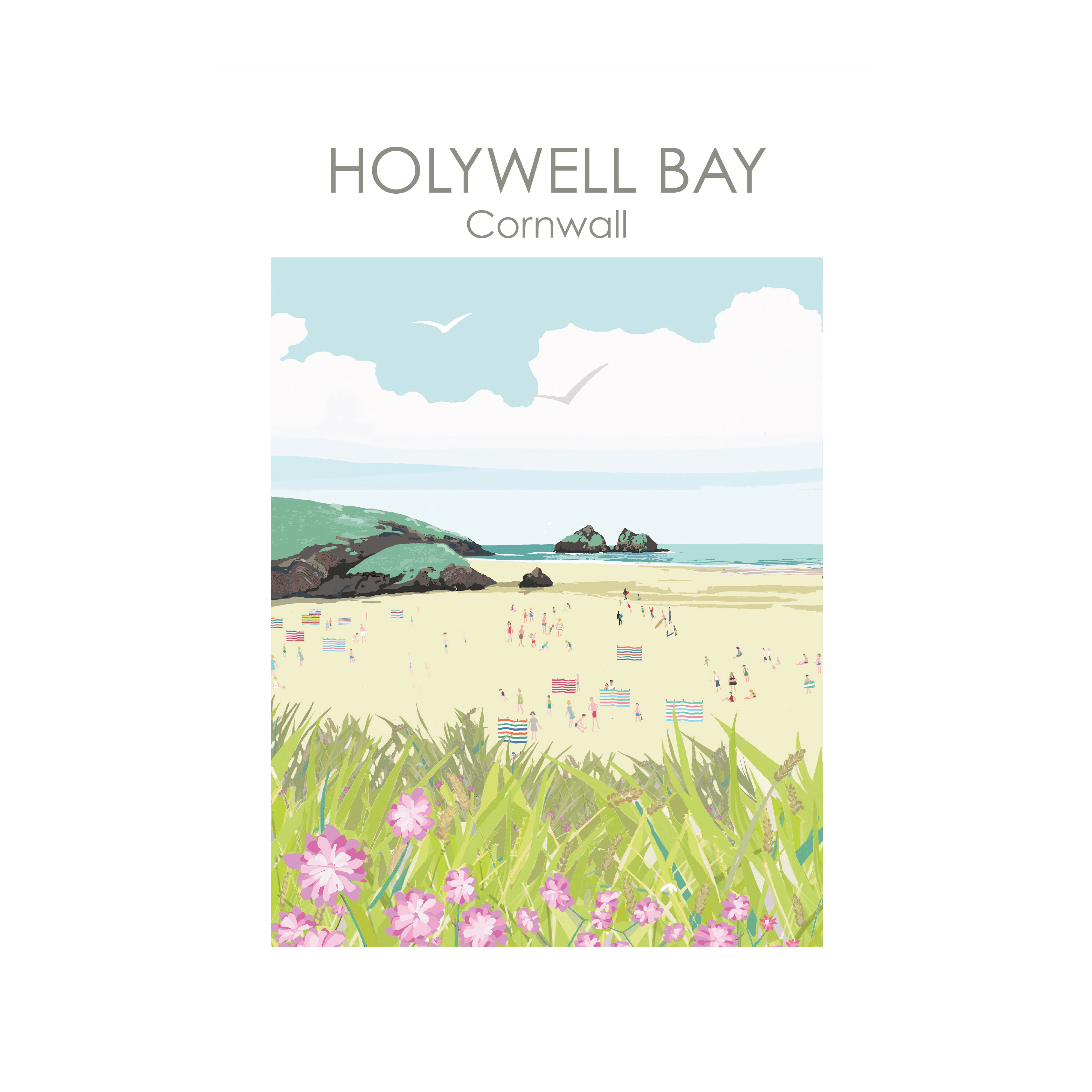 HOLYWELL BAY PRINT SET UP 2021