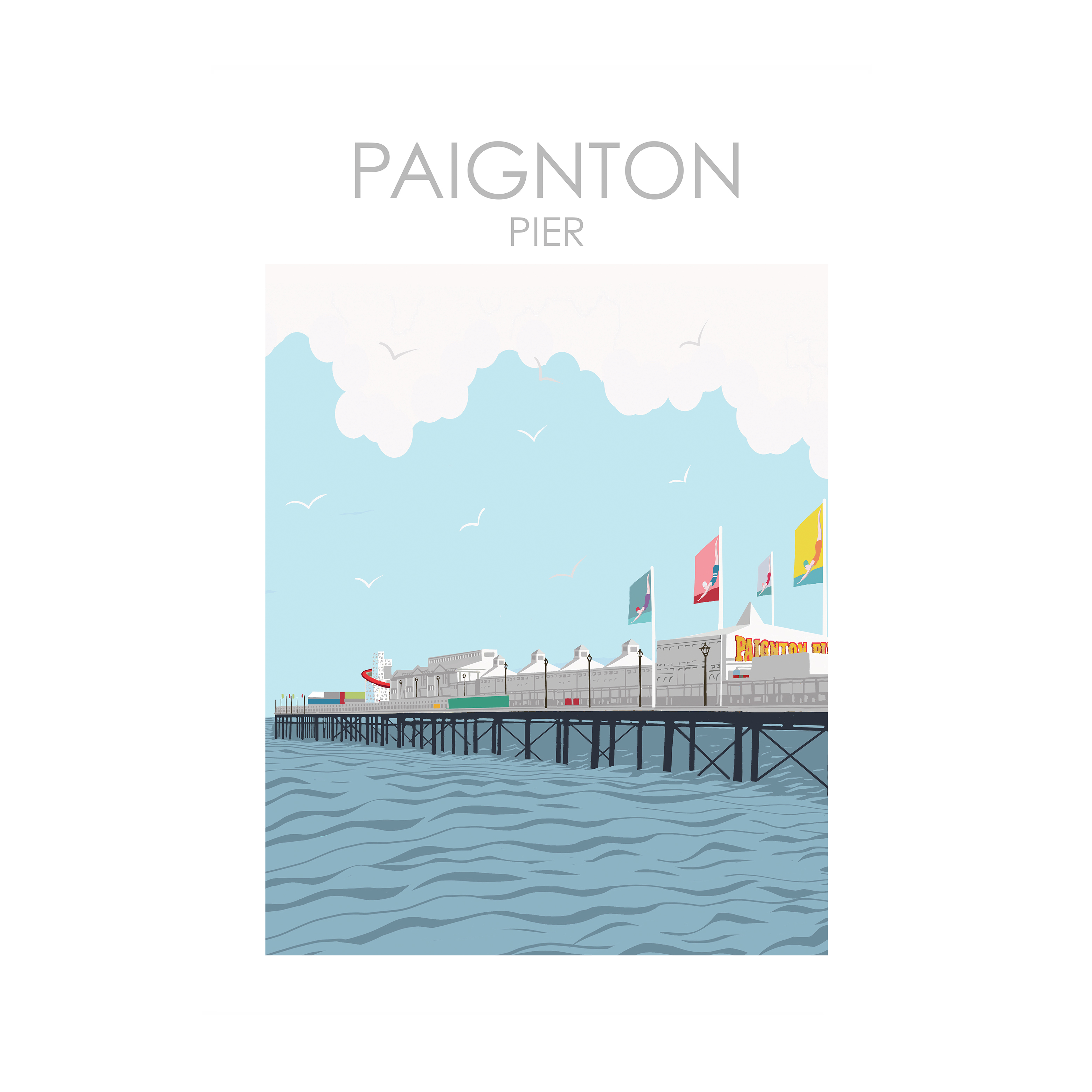 PAIGNTON PIER 2021 PRINT copy
