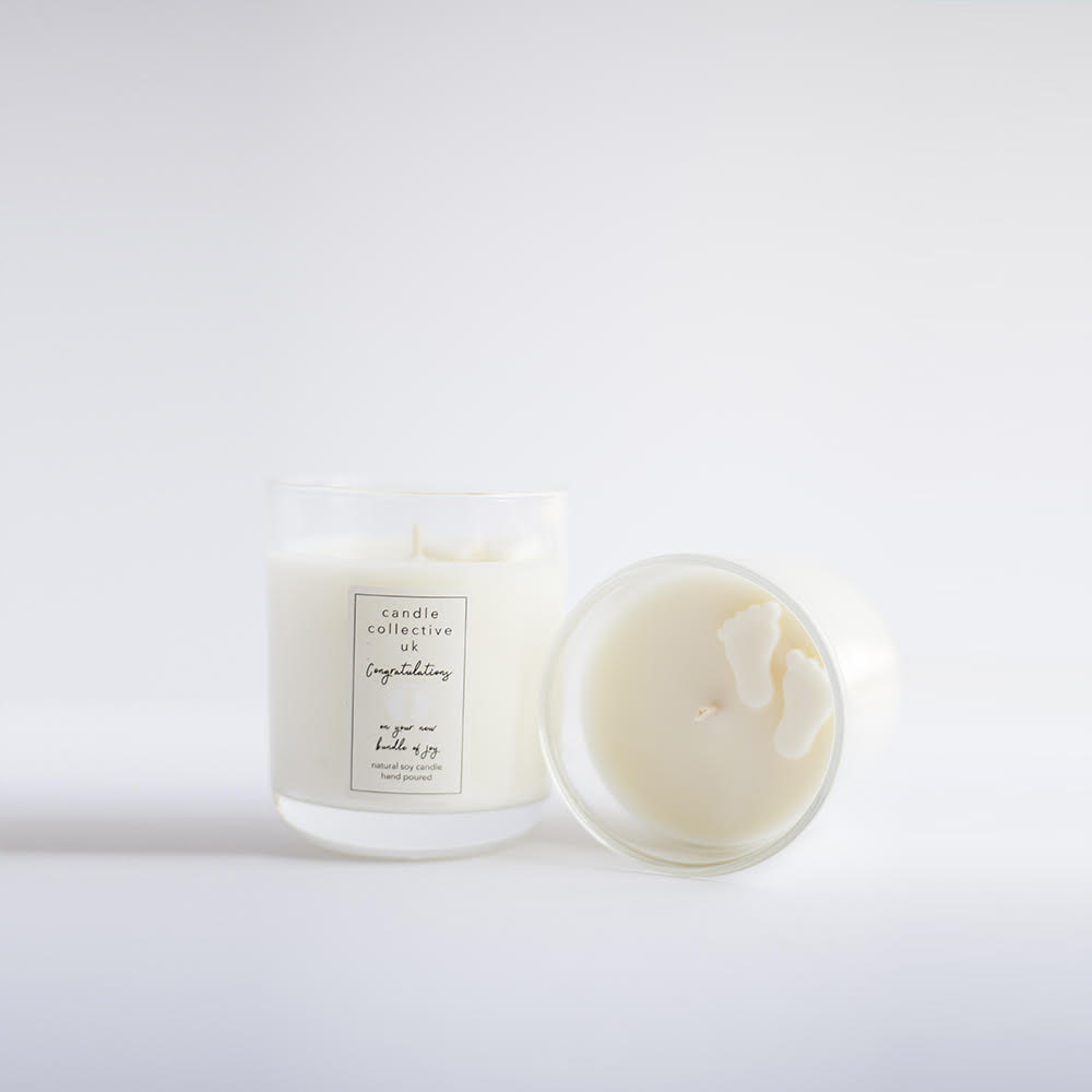 candle collective uk new baby gift candle