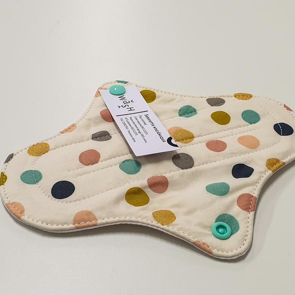 Medium flow sanitary napkin - Pastel Confetti