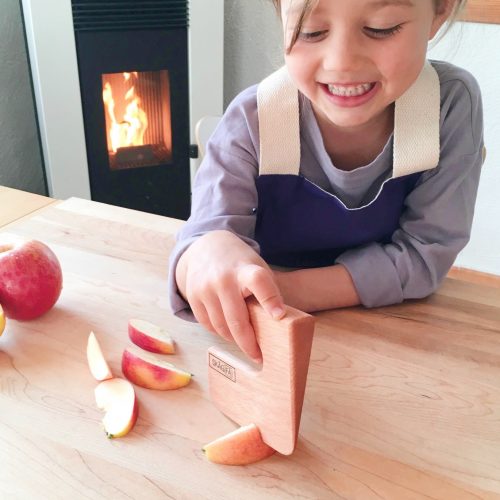 Wooden knife for the kids