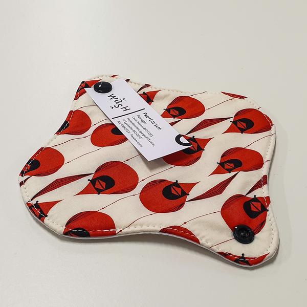 Washable Slip Protector - Red Birds