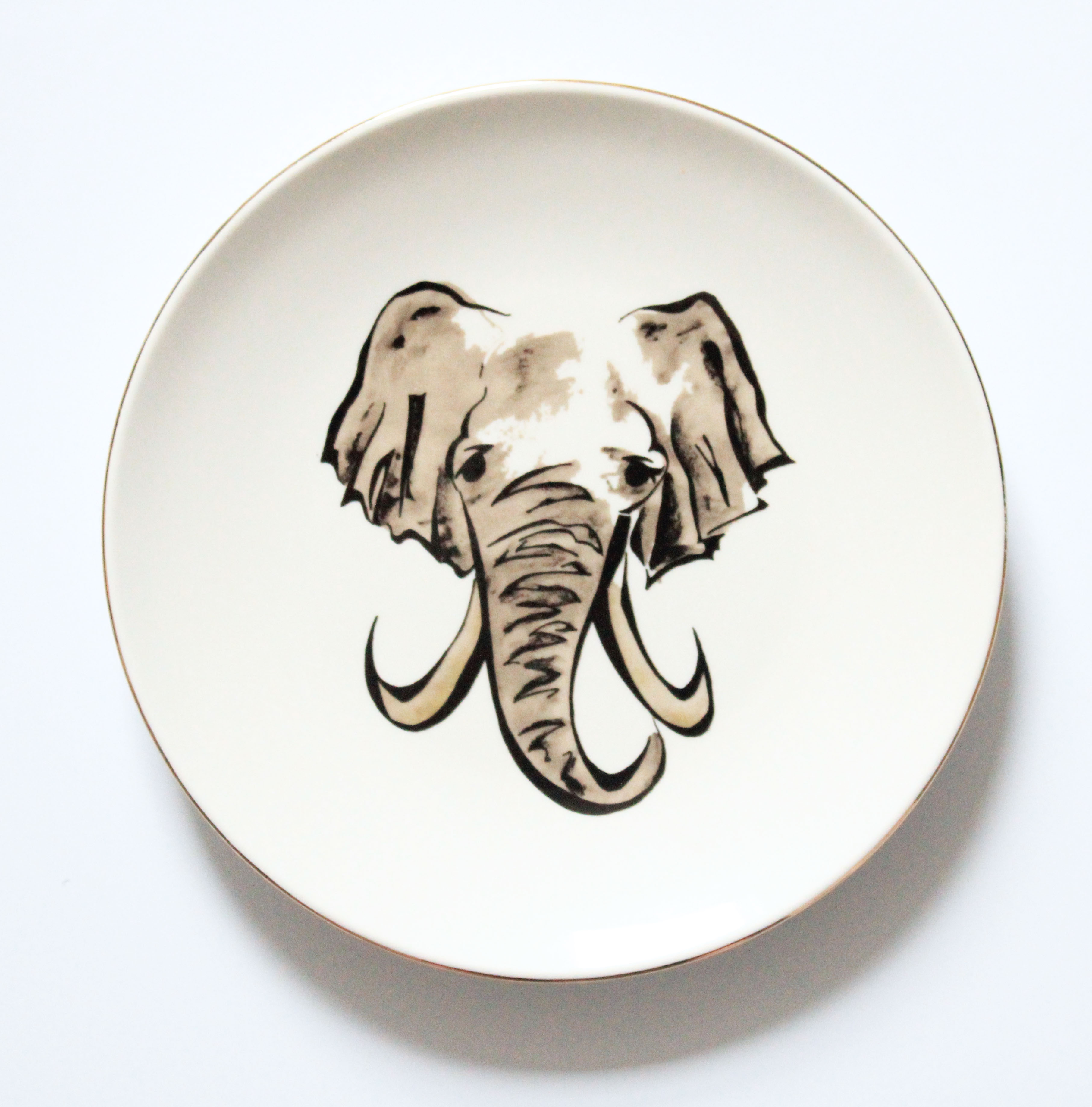 kenya side plate