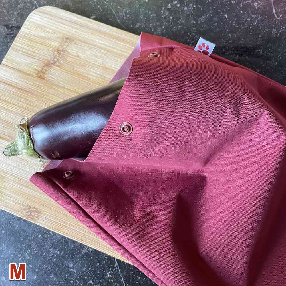 Flaxie Freeze - Sac a Congelation - Moyen Burgundy - Flax & Stitch - 1