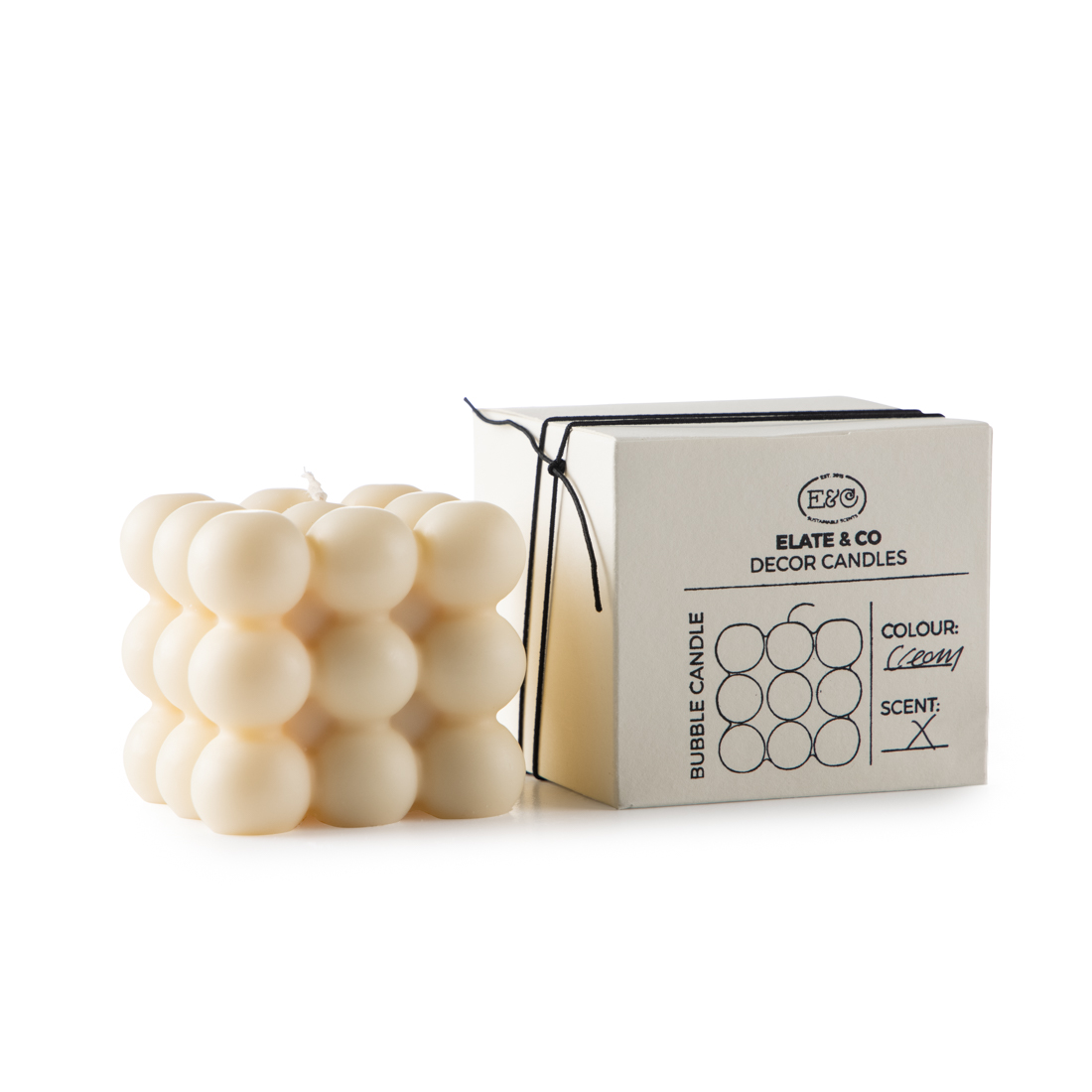 Cream Bubbel Elate & Co