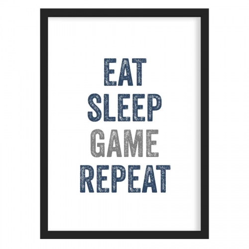 A4 Gamer Xbox Print Gift Teenage Boys Eat Sleep Game Repeat NO FRAME A4 Gamer Xbox Print Gift Teenage Boys Eat Sleep Game Repeat NO FRAME