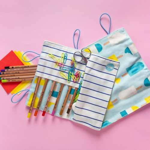 Blue Picole Pencil Case